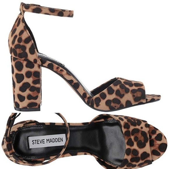 NWOB Steve Madden Minra Leopard Print Sandals - Picture 6 of 8